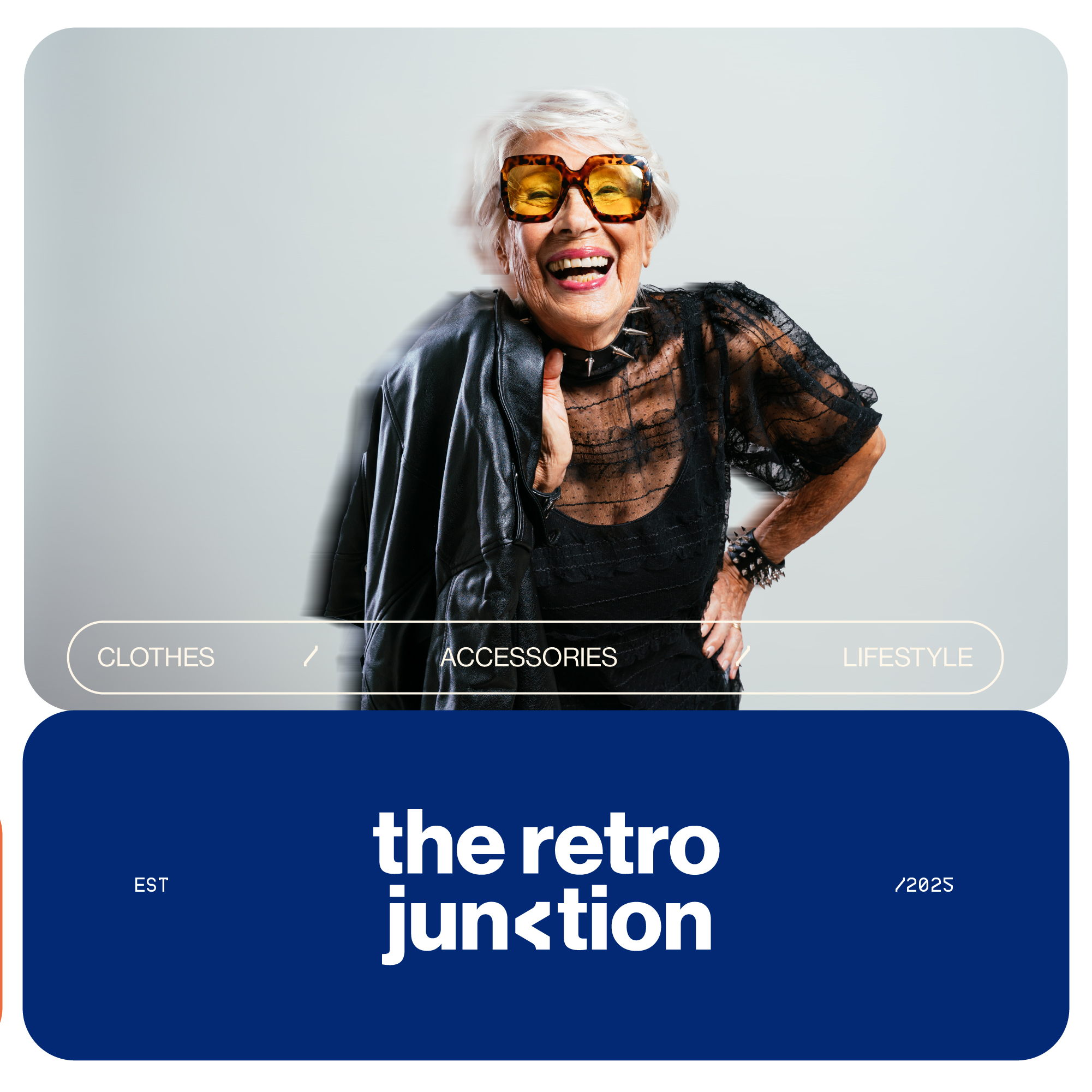 The retro junction - Logo design